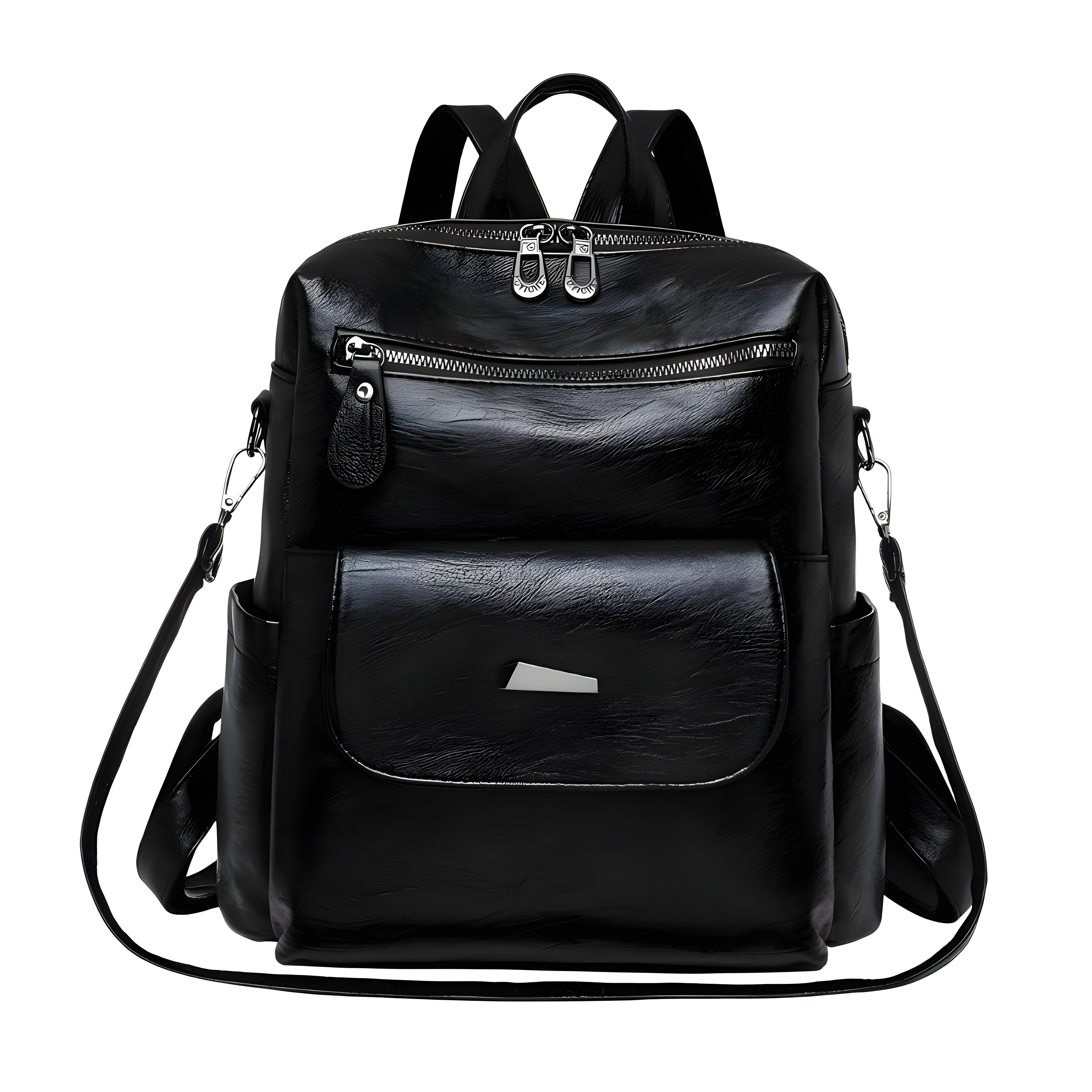 Rockstar Sleek Leather Backpack